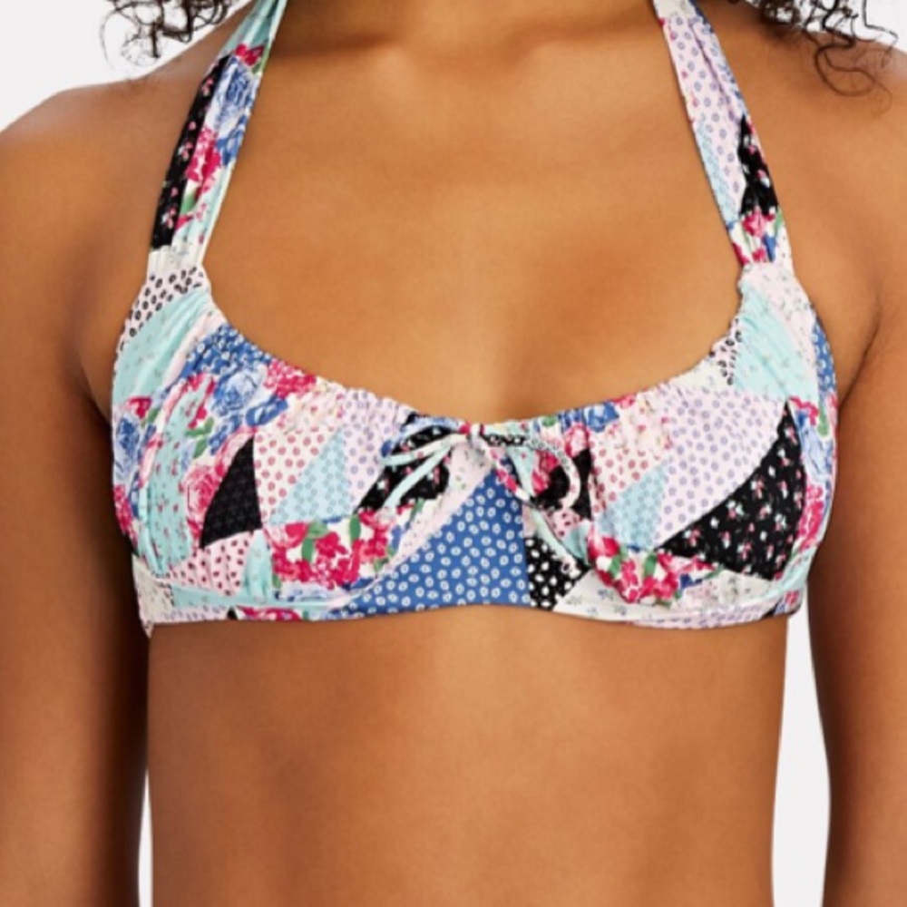 Frankies Bikini Patchwork NWOT & NWT